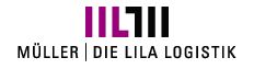 Logo Müller - Die lila Logistik SE