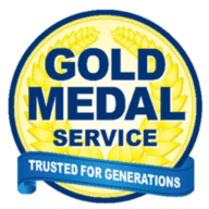 Logo Gold Medal Plumbing Heating Cooling Electric, Inc.