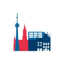 Logo Baugenossenschaft München-West des Eisenbahnpersonals eG