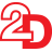 Logo 2Dfacto, Inc.