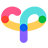 Logo Colorful Palette KK